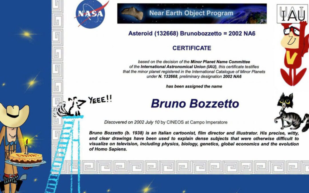 Out of This World: IAU Names an Asteroid After Bruno Bozzetto